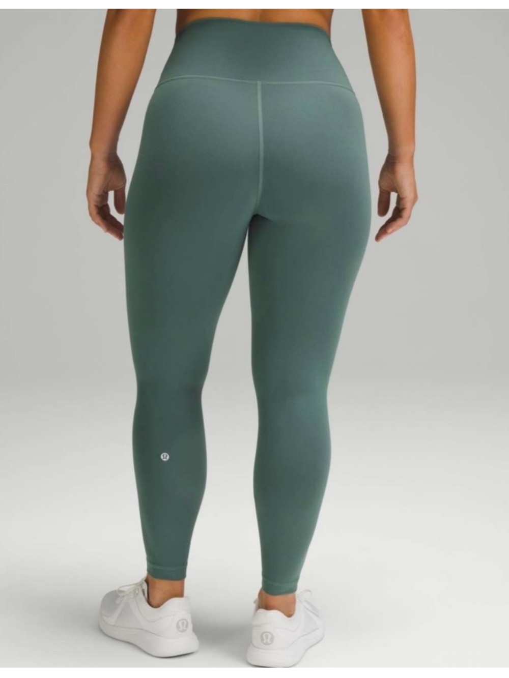 Lululemon "Wunder Train Contour Fit High-Rise Tight 25" Medium Forest Size 6